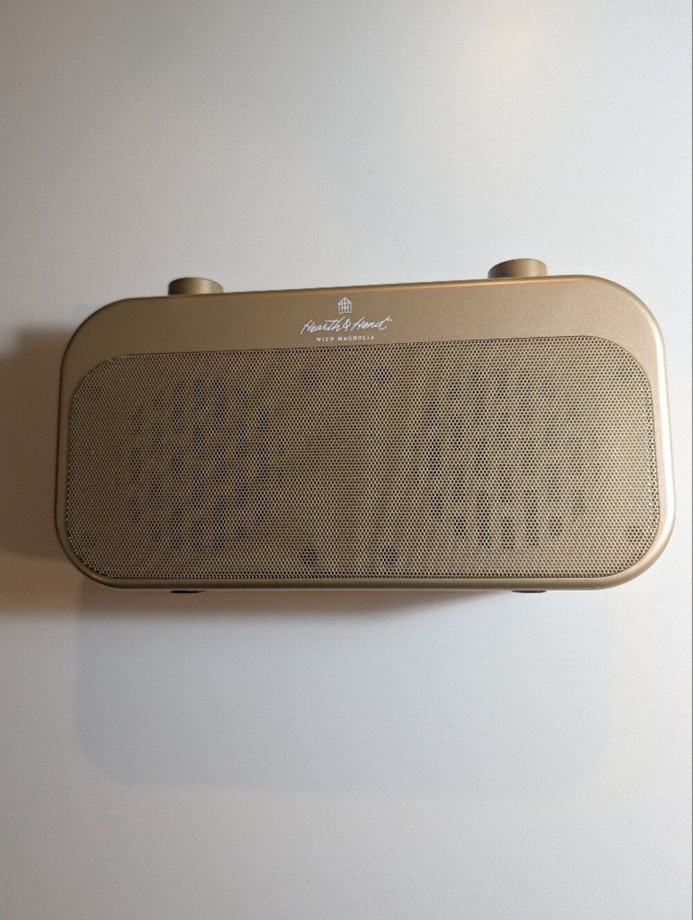 Hearth & Hand With Magnolia Portable AM/FM Radio - Gold